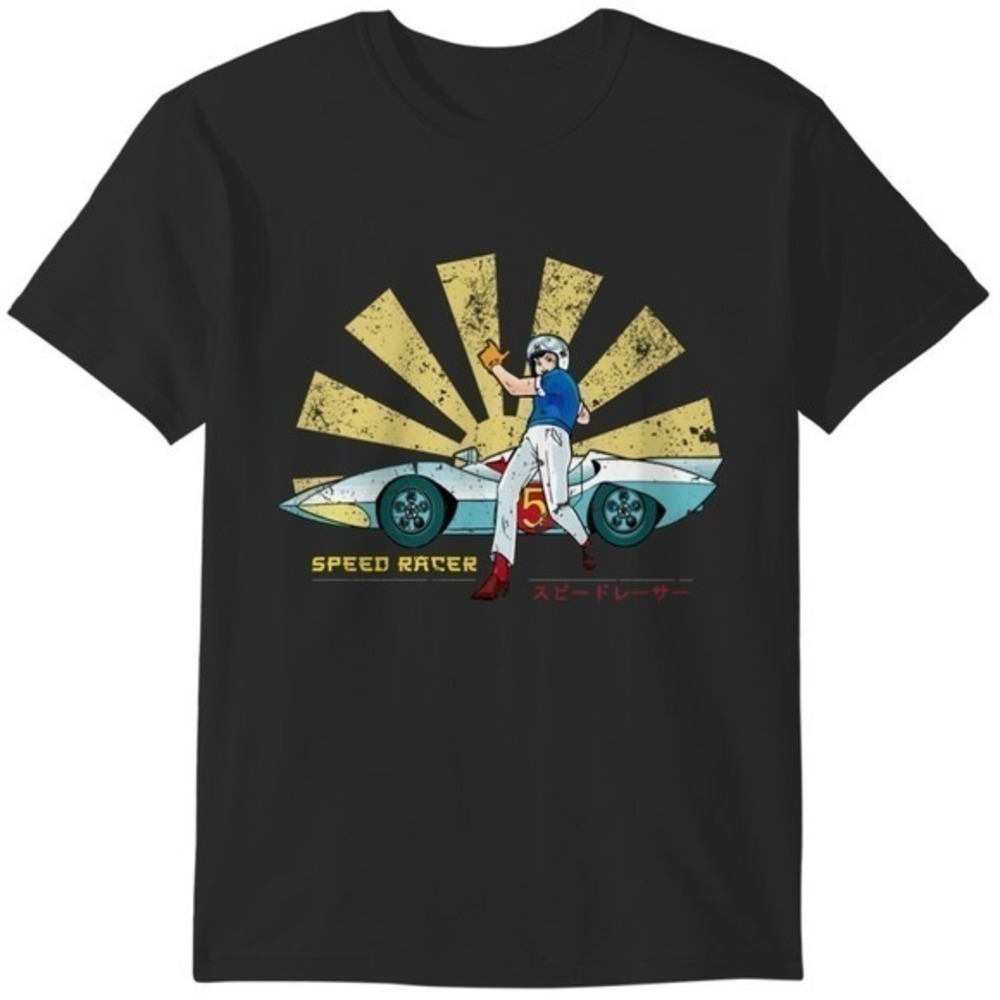 Speed Racer Retro Anime Classic Fan Graphic Unisex T-Shirt